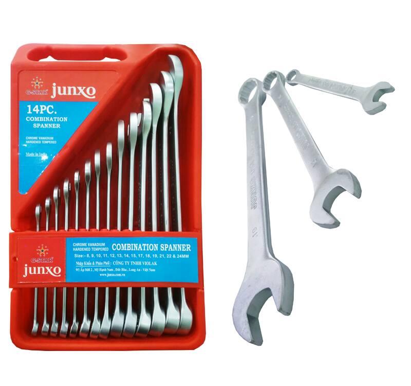 Bộ vòng miệng (cờ lê) 14 cây 8-24mm Junxo