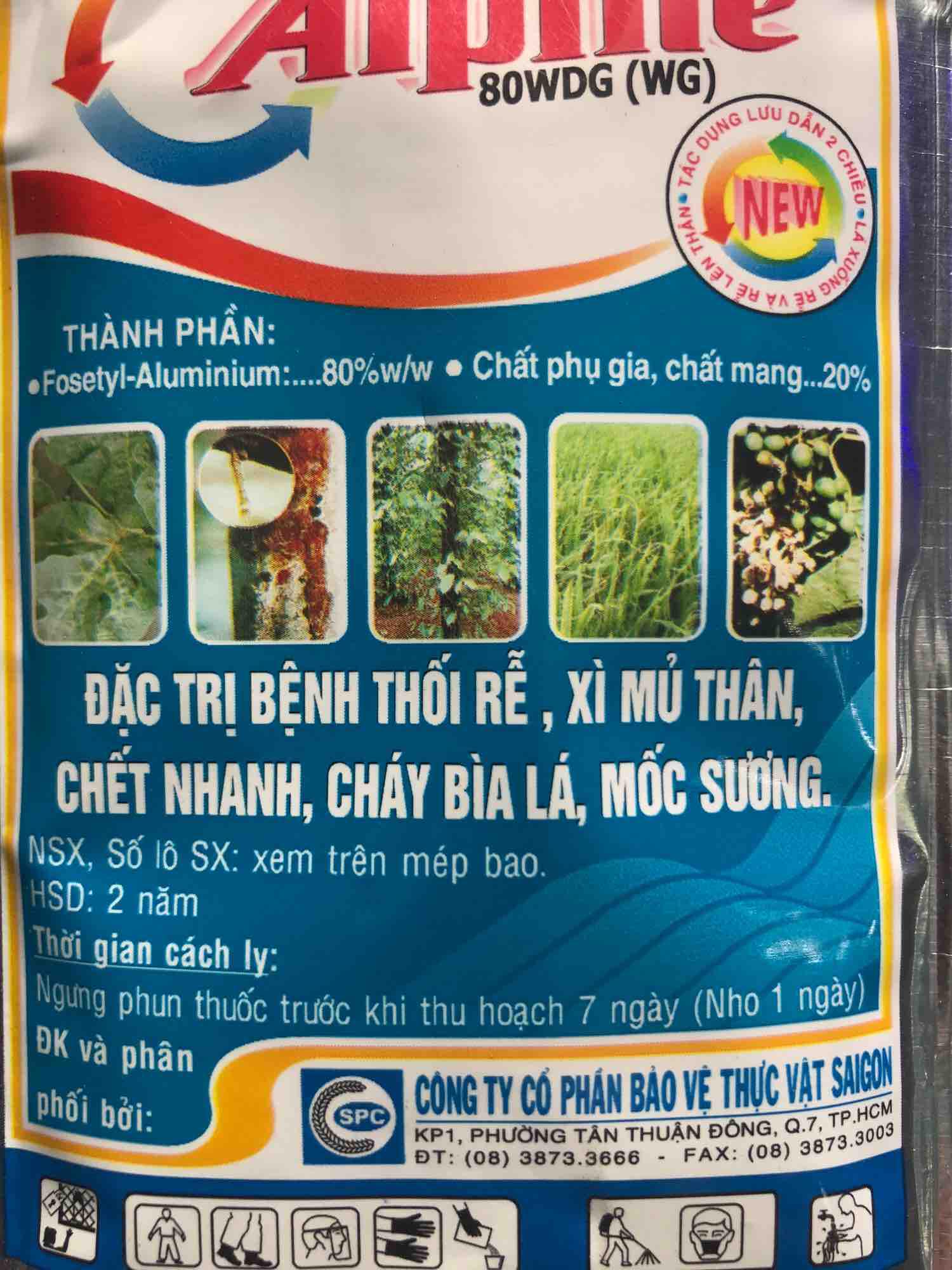 Trị Bệnh thối rể Alpine 80WG
