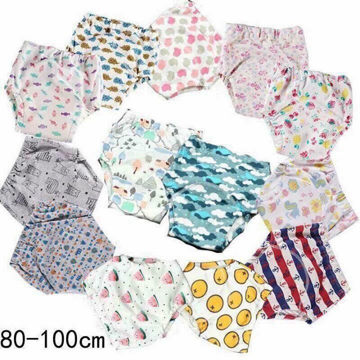 Combo 5 Quần tập bỏ bỉm cho bé 6 lớp