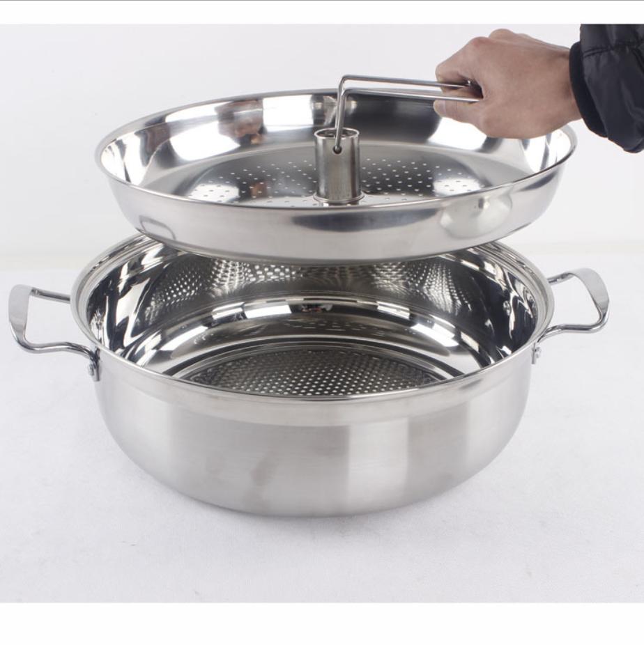 Nồi hấp inox 2 tầng cao cấp HappyCall ( size 28cm )