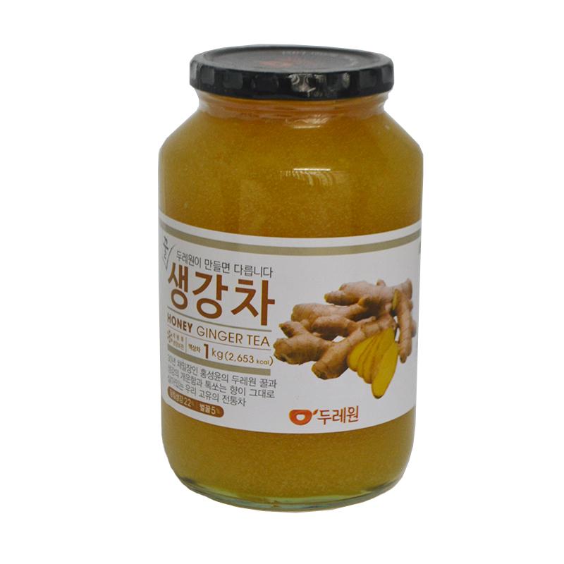 Trà gừng mật ong hũ 1kg- honey ginger tea- nhập khẩu hàn quốc
