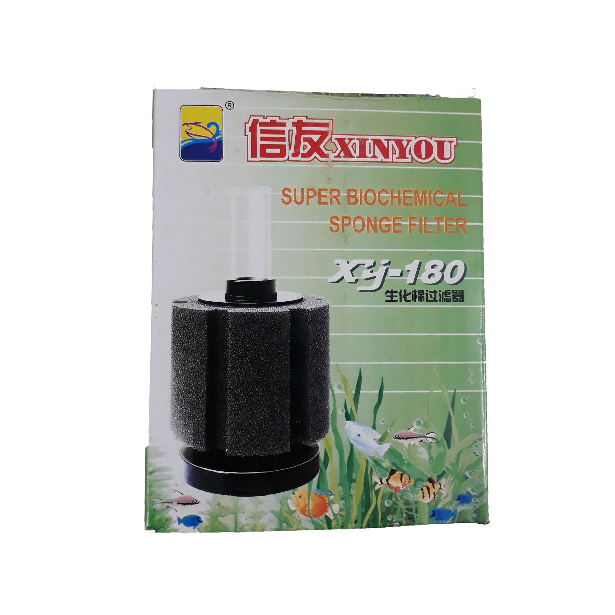 Lọc Sủi Vi Sinh XY180 Cho Hồ Cá - Lọc Hơi Bio Xốp Lọc Mút Cho Bể Cá Thủy Sinh Loại Tốt