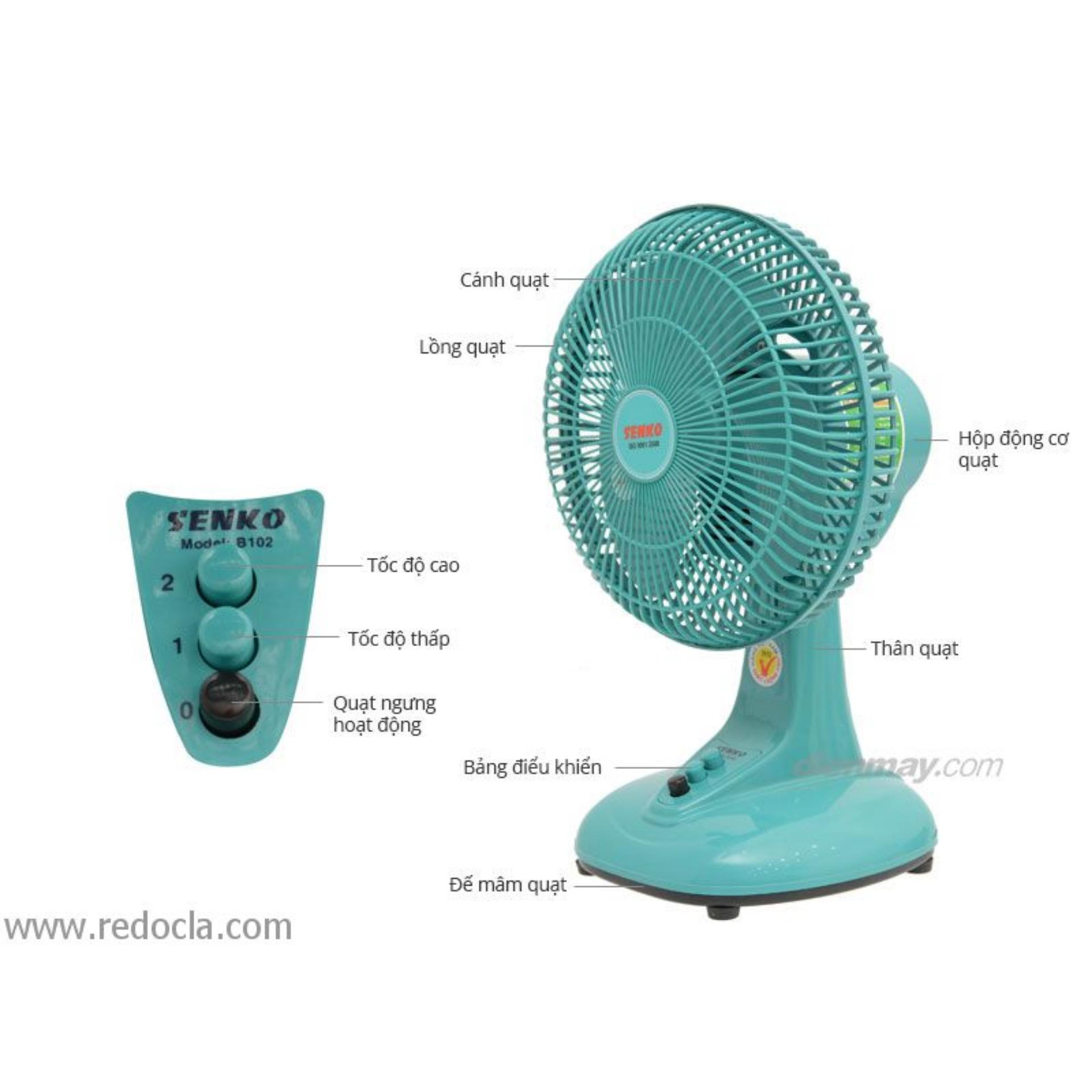 [HCM]Quạt bàn Senko B102