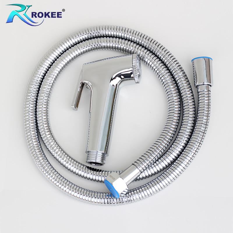 VÒI XỊT VỆ SINH ROKEE R002 (Trắng bạc)