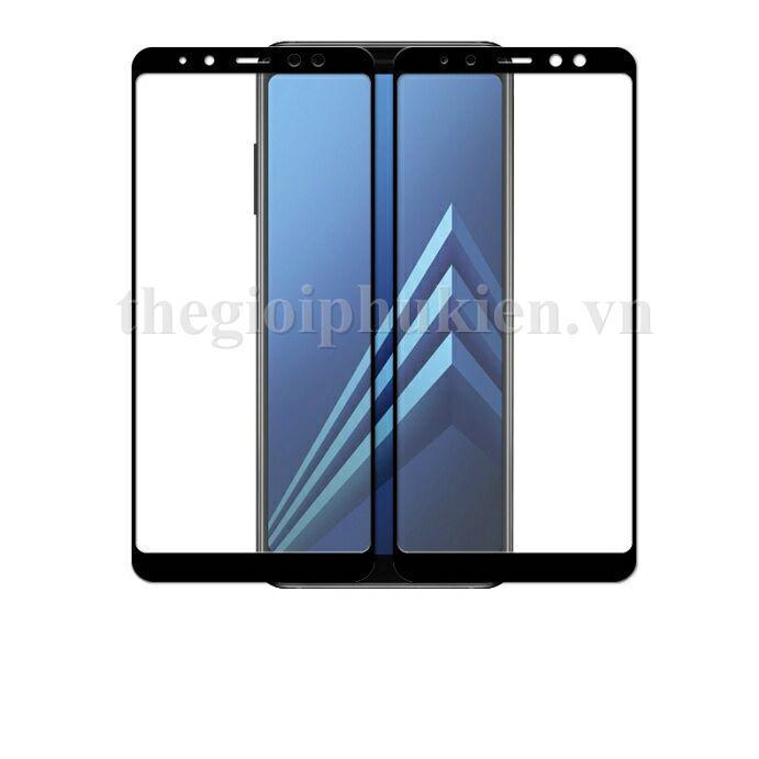 Kính cường lực 5D full màn hình cao cấp cho Samsung Galaxy A8+ Plus 2018