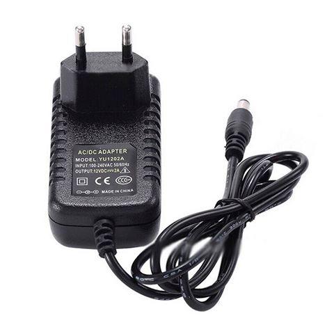 Adapter  DC 12V 2A.