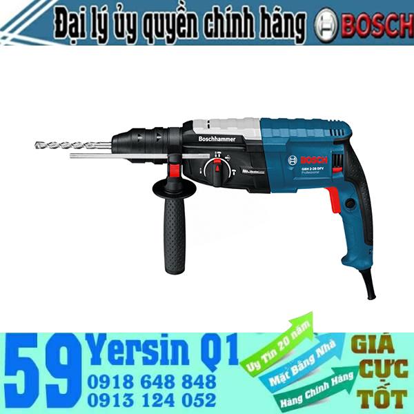 Máy khoan búa 820W Bosch GBH 2-28 DFV 28mm