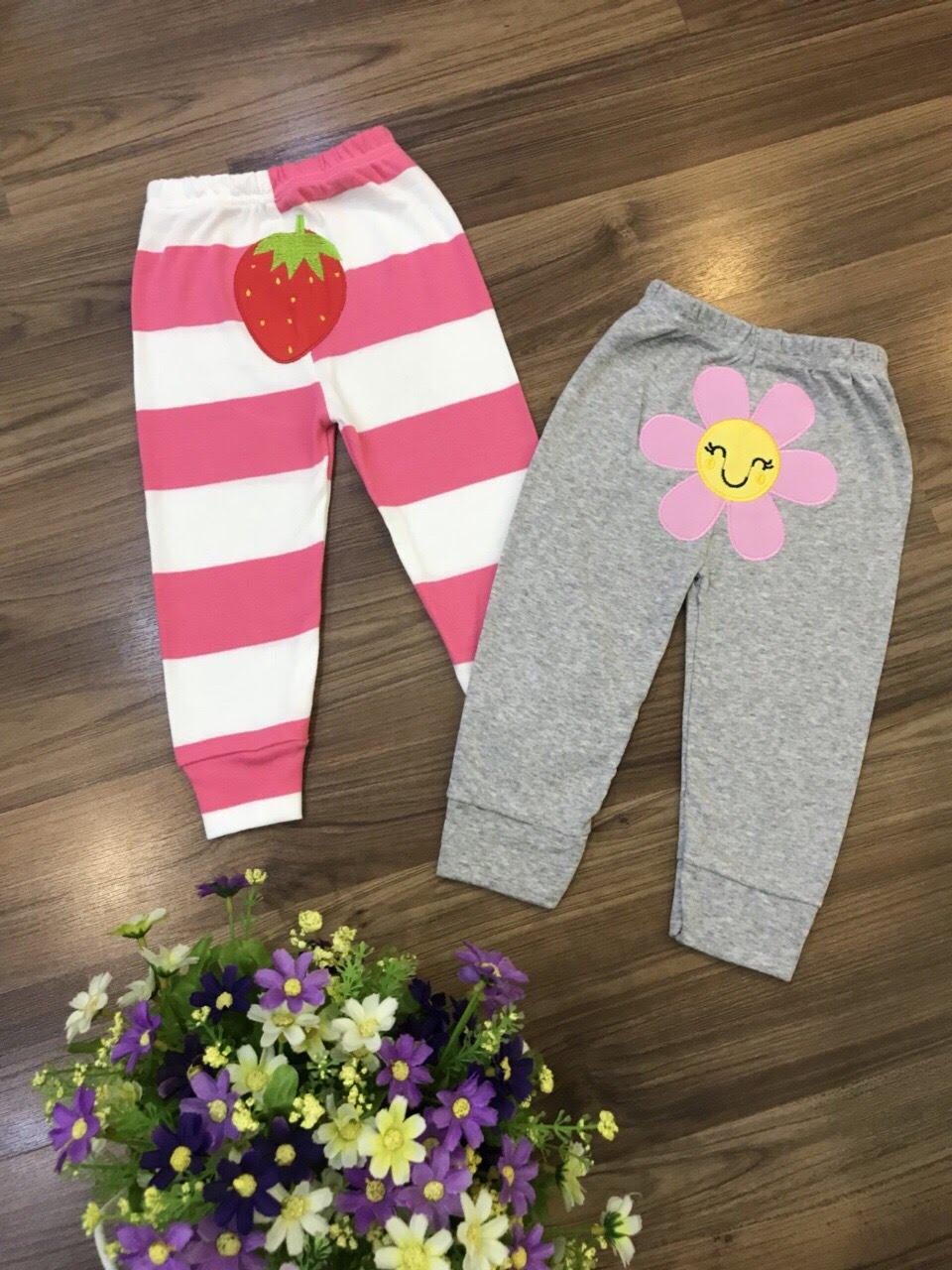 SET 2 QUẦN DÀI MÔNG THÚ CHO BÉ GÁI - MẪU LẤY NGẪU NHIÊN