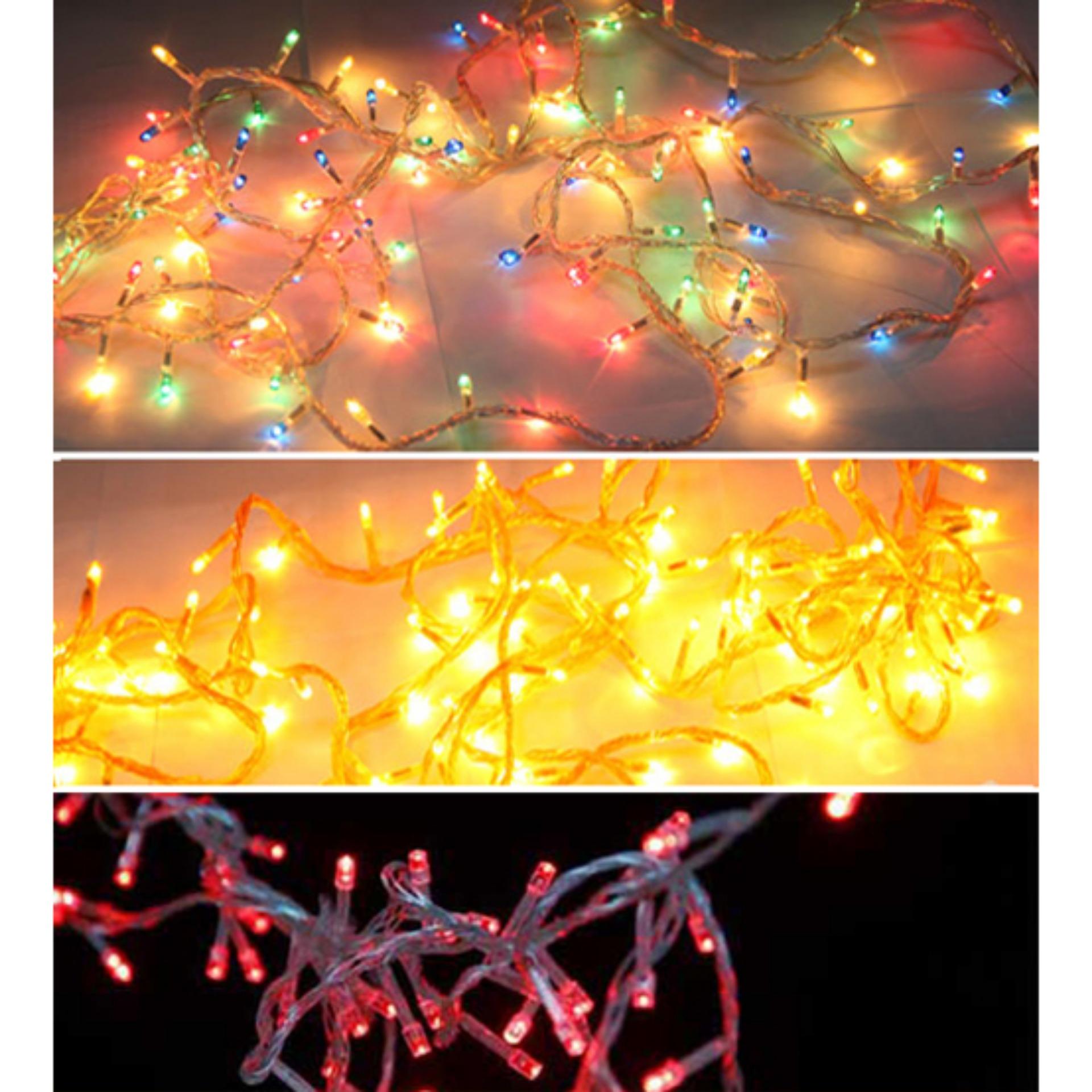 Cuộn Đèn Nhấp Nháy 5M / 1 cuộn Trang Trí Tết Noel