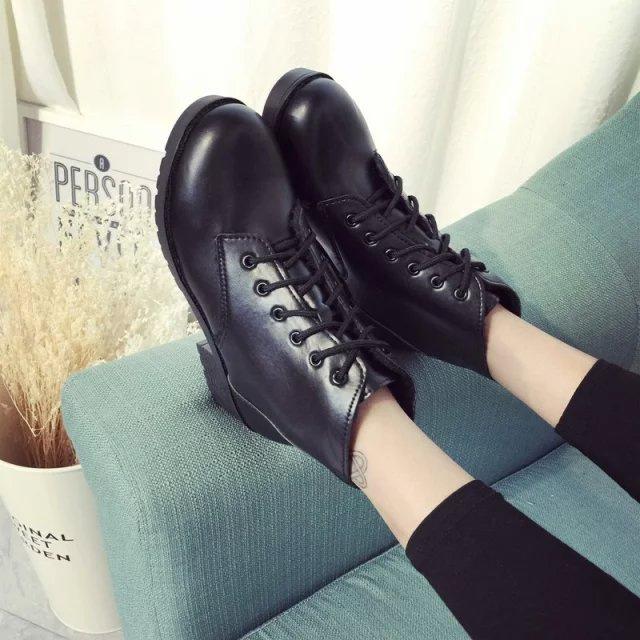 Boot nữ cao cổ đế 5cm SSV1709-GCG05