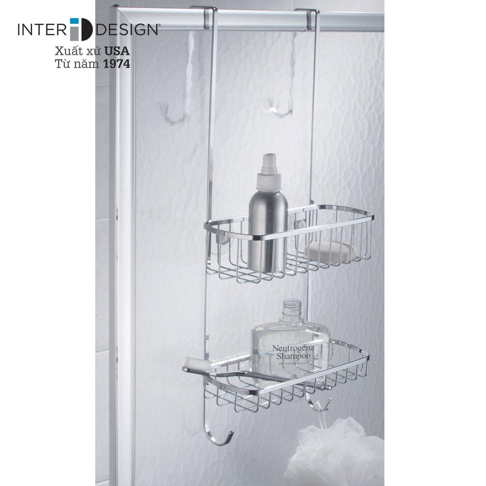 Giá để đồ nhà tắm inox Interdesign OTD (Inox)