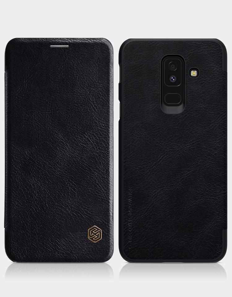 Bao Da Nillkin Qin cho Samsung Galaxy A6 Plus