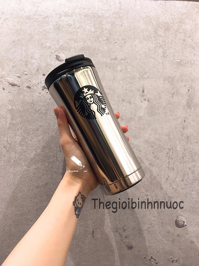 Ly Giữ Nhiệt Starbucks 2 lớp Đựng Cà Phê & Trà  Sang Trọng B180