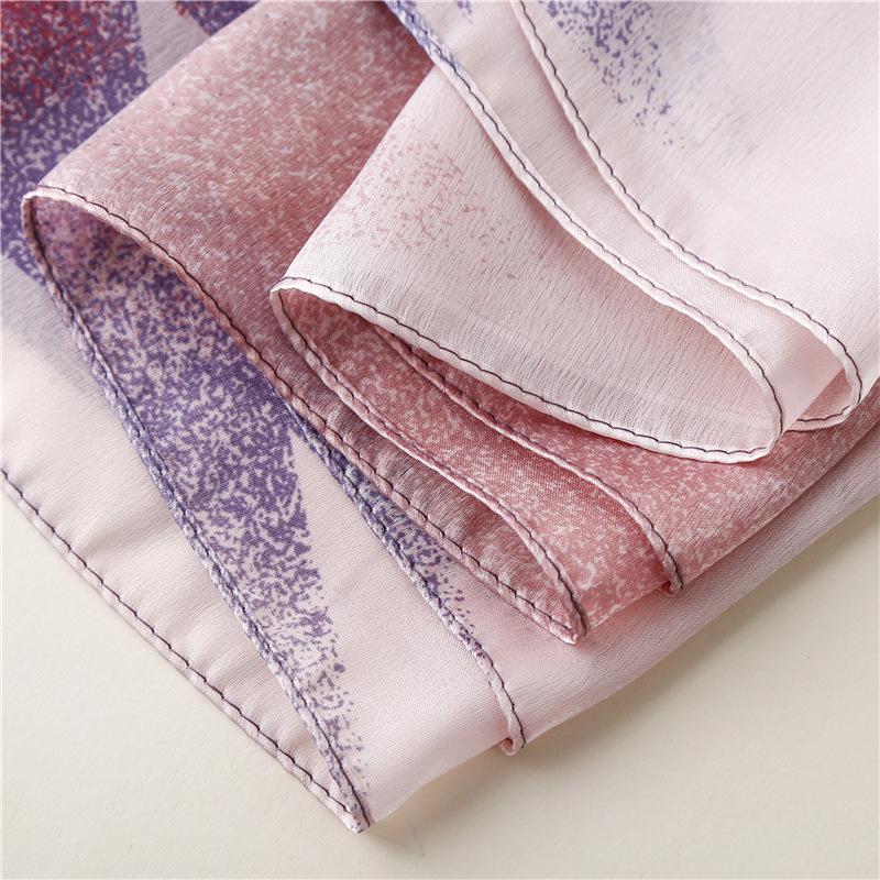 Khăn choàng lụa thời trang cao cấp HLS02 - size 90cm X 180cm