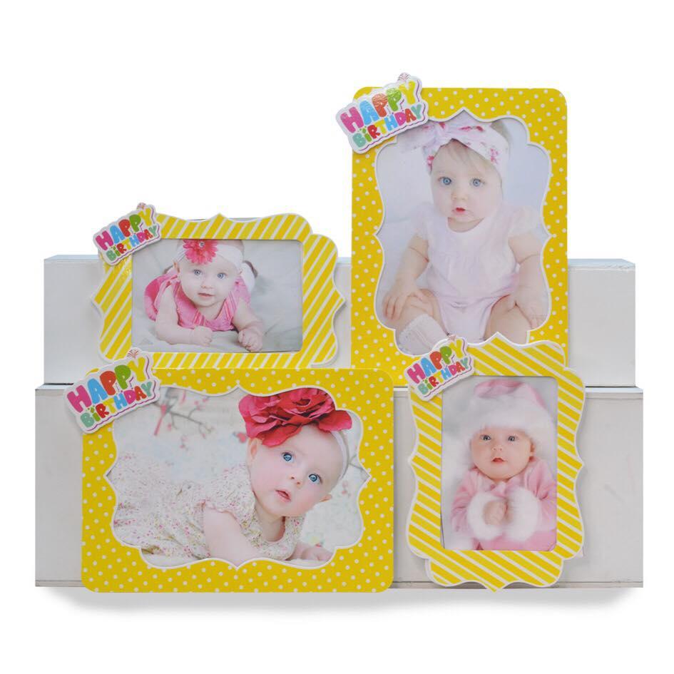 Set 2 khung ảnh sinh nhật cho bé