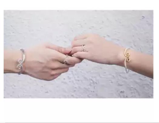 Combo vòng tay + nhẫn kim cô - NHH