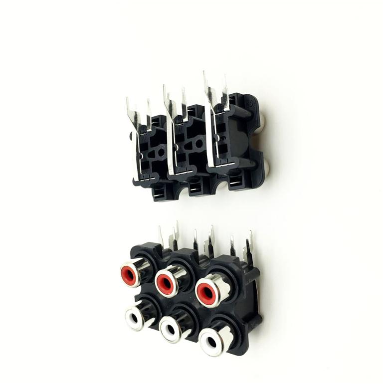 Rắc Hàn Hoa Sen AV/ Audio  6 Đầu Âm 1 chiếc