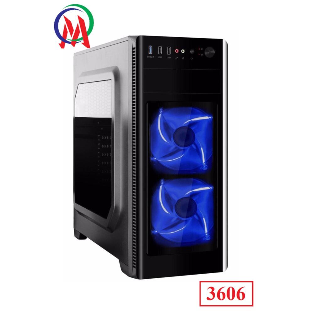 Vỏ Case Máy Tính VSP Chuyên Server và Game 3606 2 Fan