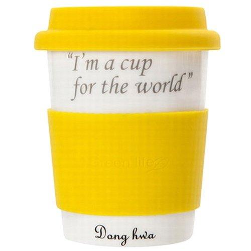 Ly sứ cao cấp Dong Hwa ECO PASTEL280ml ECC004 (Vàng)