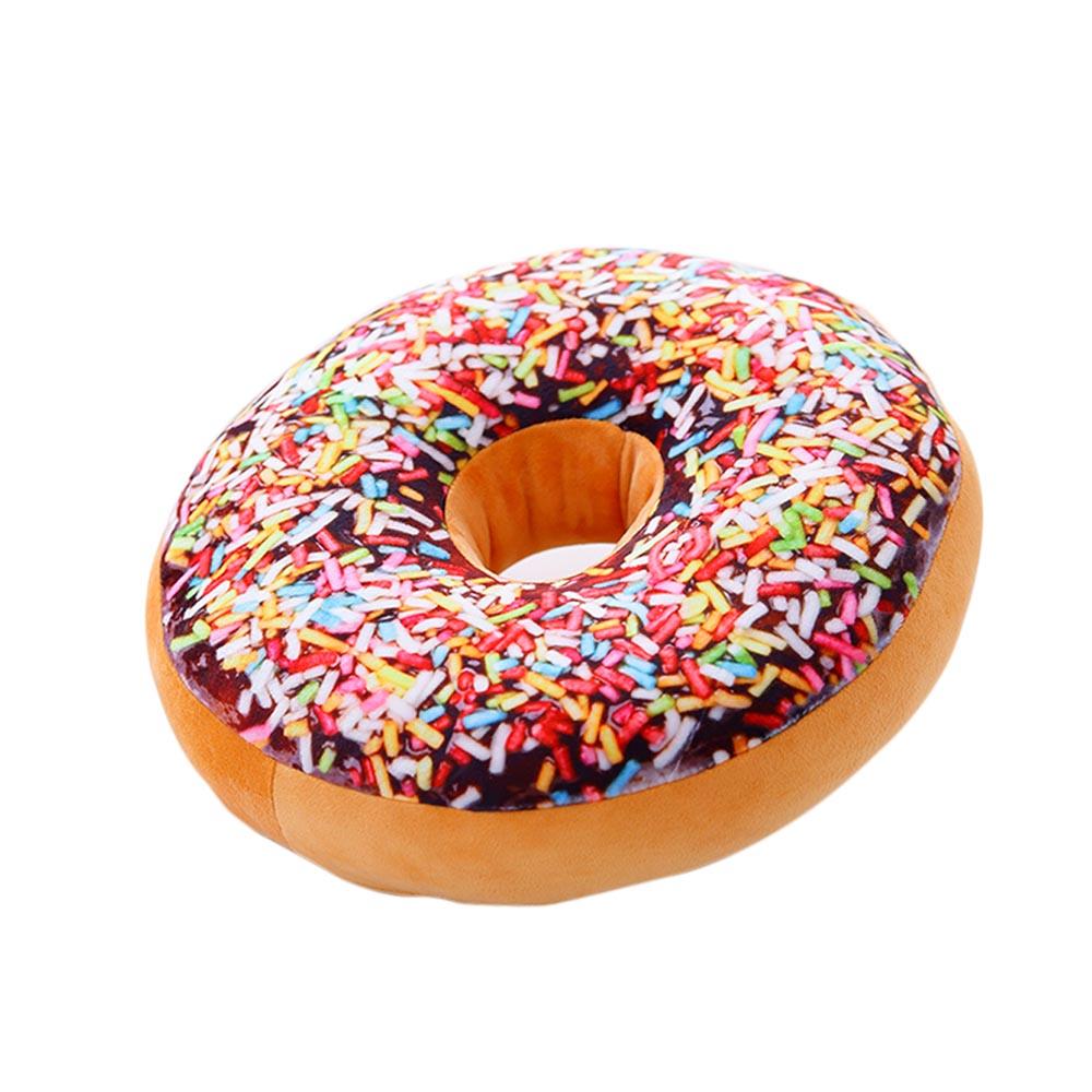 Doughnut Hình Tròn Sang Trọng Nhà Sofa Ghế Đệm Lưng Tăng Cường Gối Thế Giới Đầy Màu Sắc Phong Cách-quốc tế