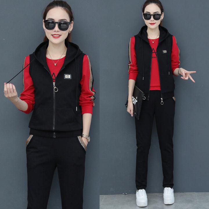 Set 3 bộ đồ thể thao thêu chữ A TT255