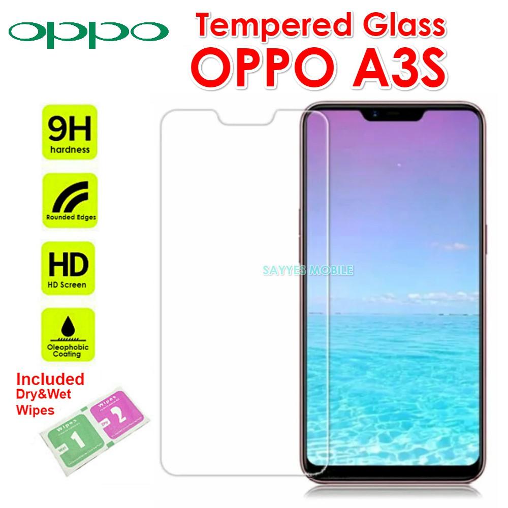 Kính cường lực Oppo A3s (Trong Suốt)