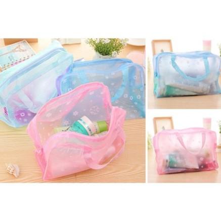 TÚI ĐỰNG MỸ PHẨM HOA VĂN CHỐNG THẤM NƯỚC