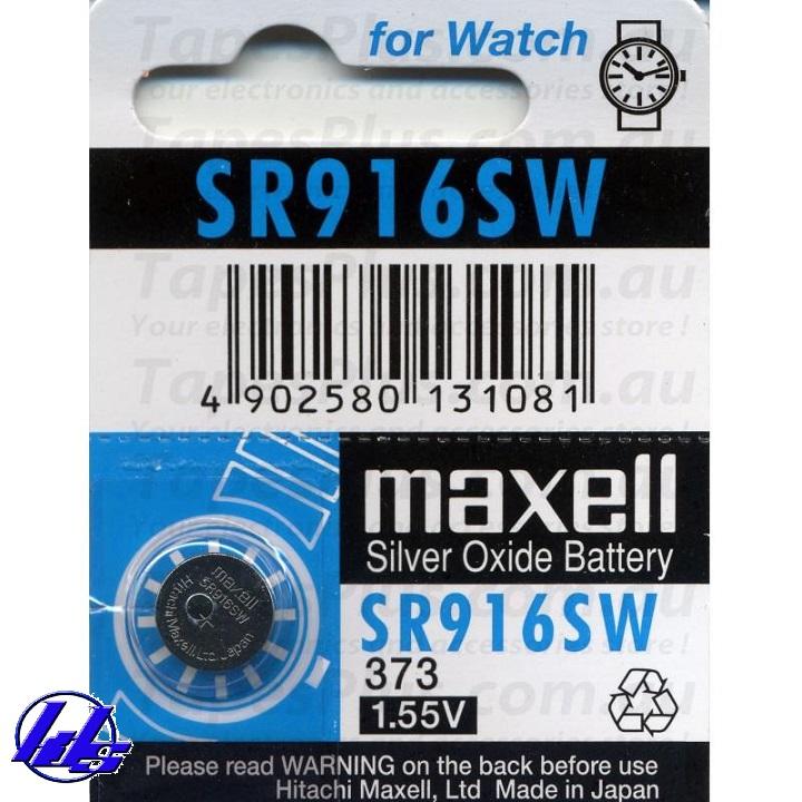 Pin đồng hồ SR916SW/373 Maxell - Vỉ 5 viên