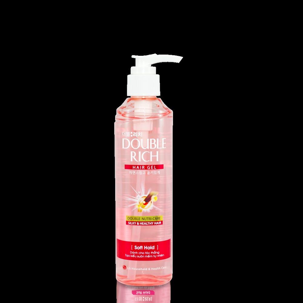 Gel Vuot Toc Nu Soft Hold - Dành Cho Tóc Thẳng 250Ml