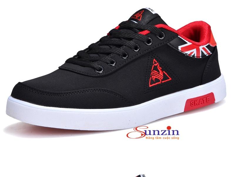 Giày nam SZ01 (đỏ đen) đủ size từ 39-44