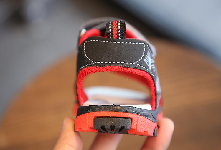 Dép sandal cho bé - Đen/Nâu - Size 21 đến 30 - V107