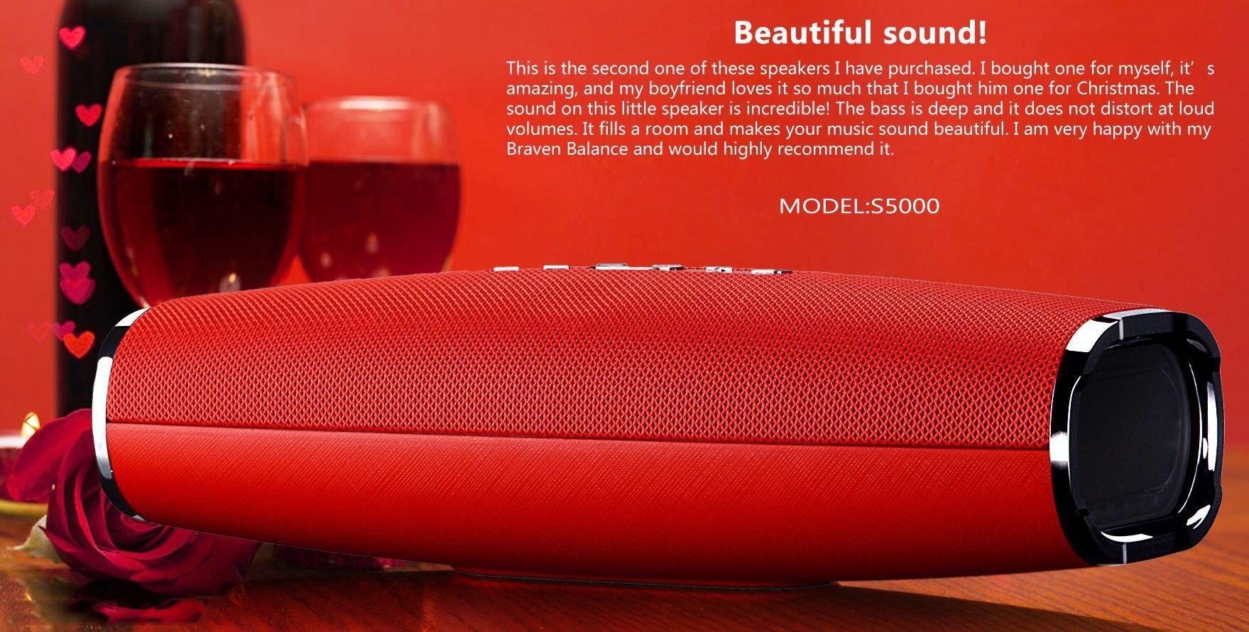 Loa Bluetooth S5000 âm thanh siêu bass - PKCB