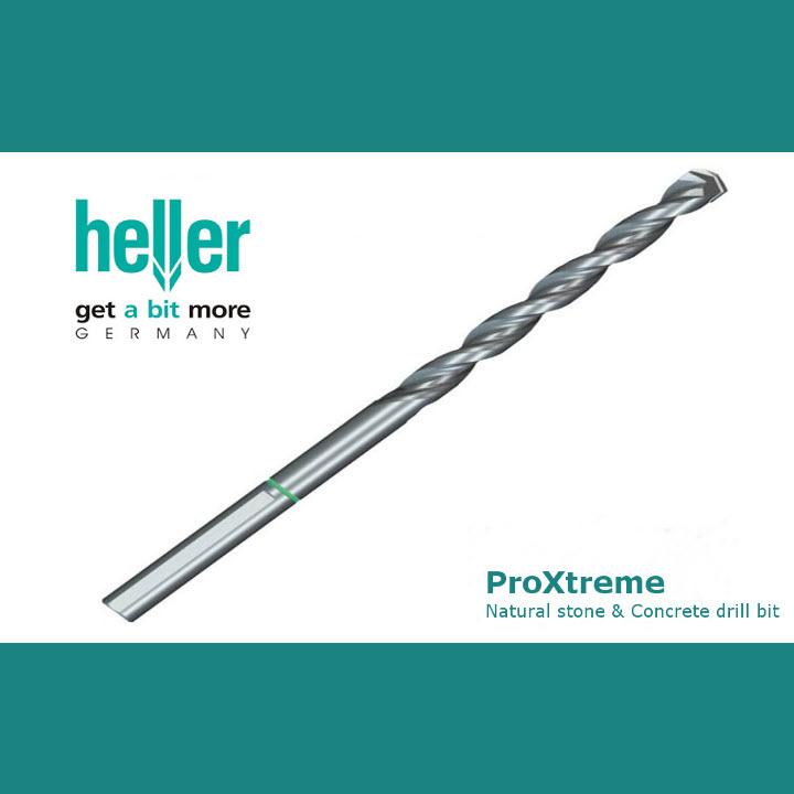[HCM]Bộ 5 mũi khoan đá Heller ProXtreme 4/5/6/8/10 SX tại Đức (Chuyên khoan đá bê tông)