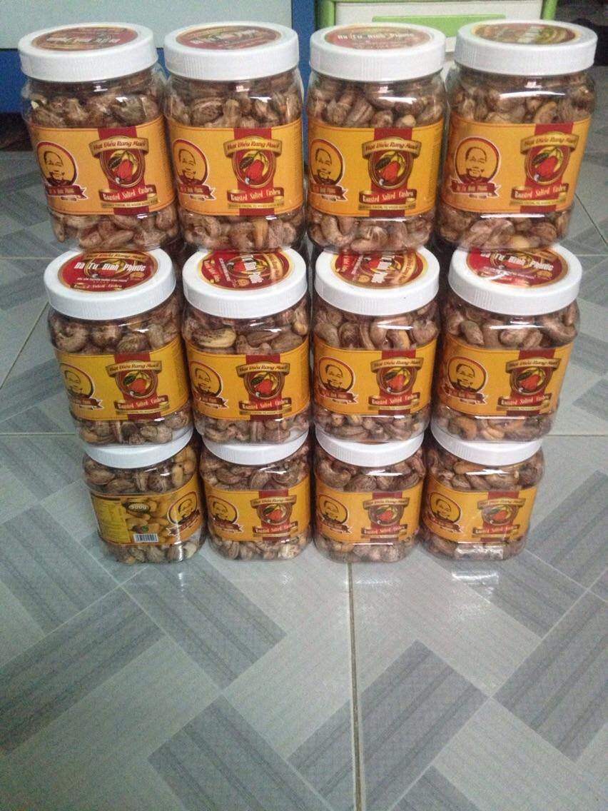 [HCM]Hạt điều vỏ lụa nguyên hạt 500gr loại Ihiệu Bà Tư Bình Phước.