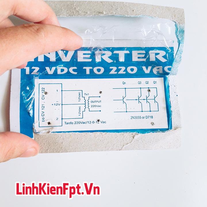 Mạch Biến Áp DC-AC 12-220V Mạch Inverter 350W