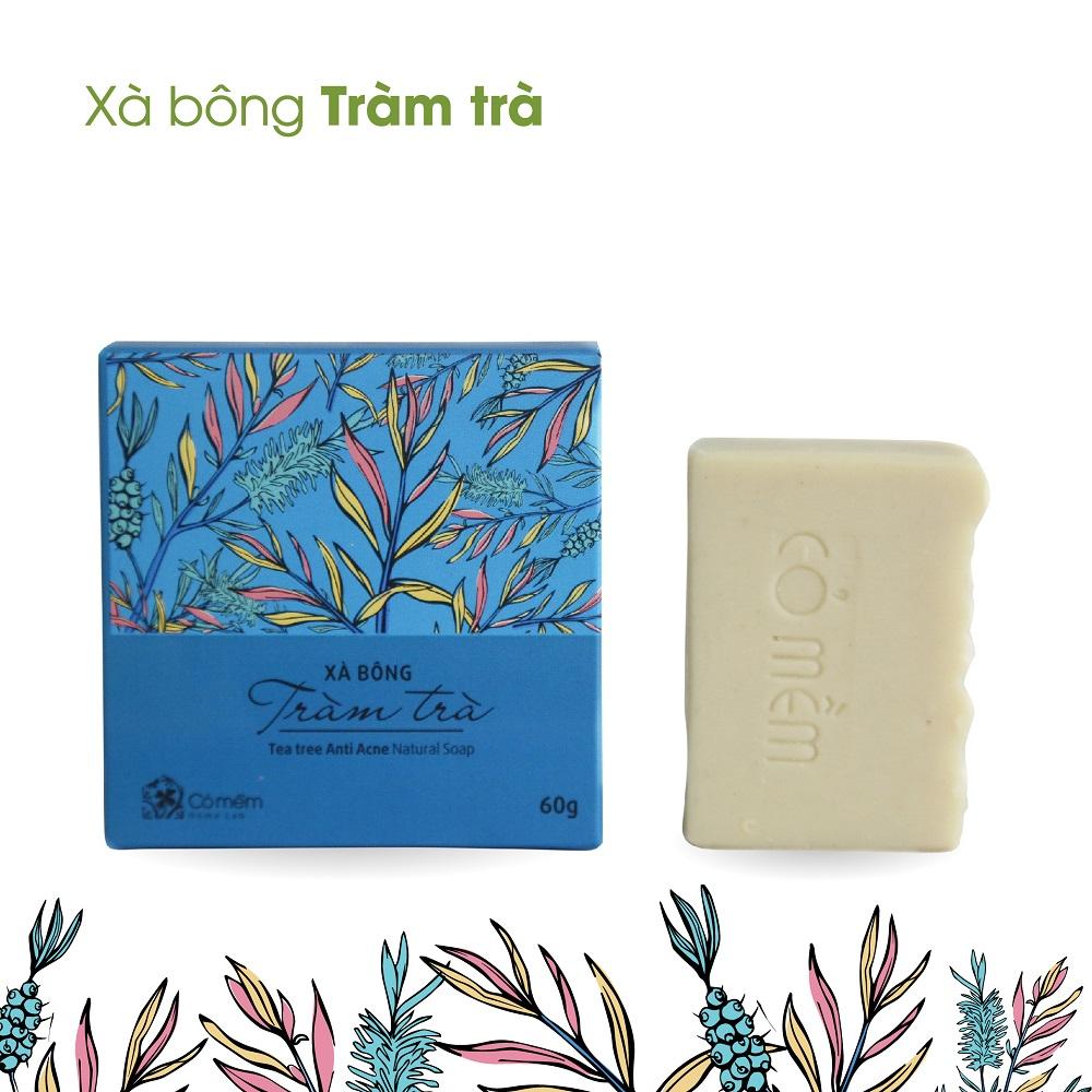 Xà bông rửa mặt Tràm Trà Cỏ Mềm