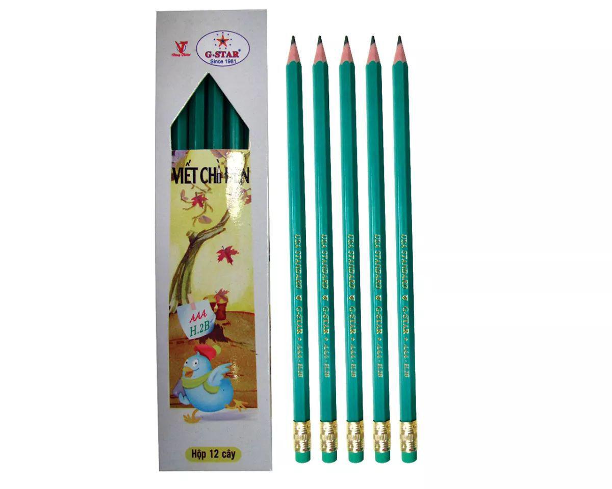 Hộp 12 cây viết chì HB G-star BBB