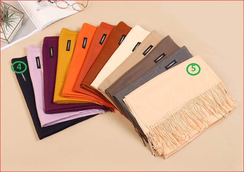 Khăn Len Cashmere Cao Cấp 200x70cm