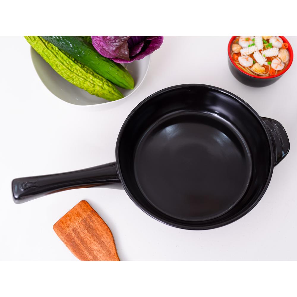 Bộ 3 nồi gốm sứ + Chảo gốm sứ tròn phi 27CM Royalcooks