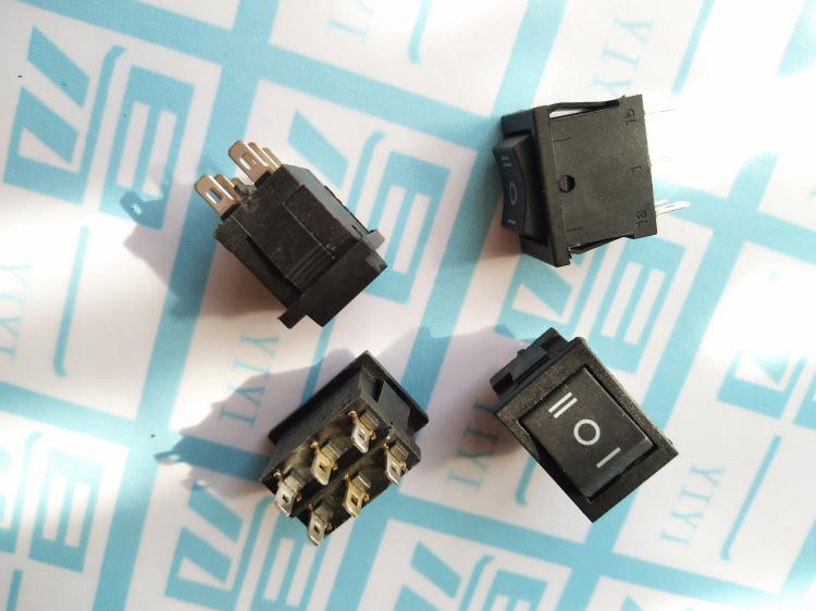 Công Tắc Bập Bênh 3 Chế Độ 6A 250V KCD1-203 (2 cái)