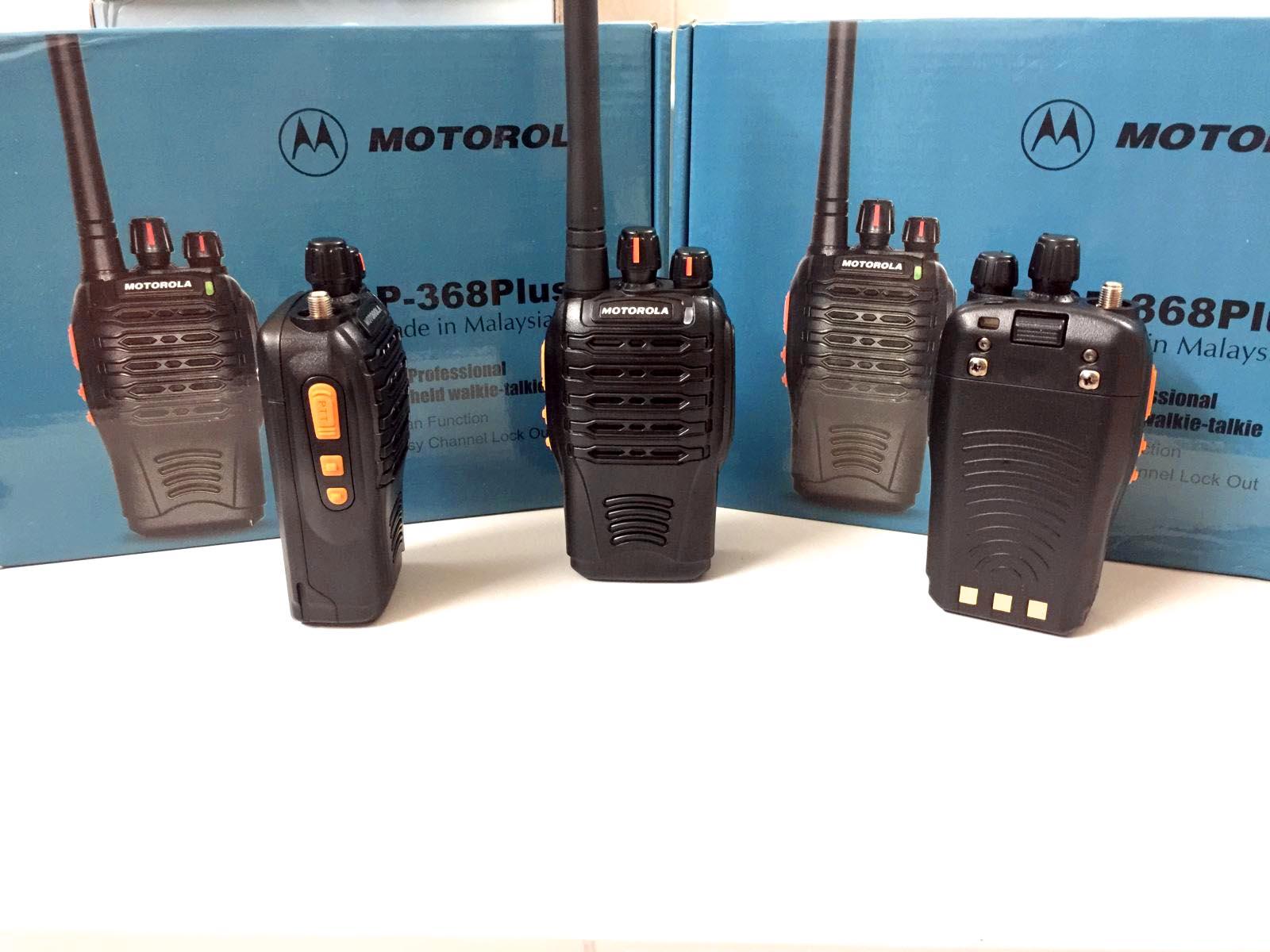 [HCM]Bộ đàm Motorola GP 368 Plus (Đen)