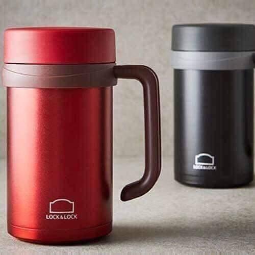 Ca giữ nhiệt Lock & Lock 500ml màu đỏ