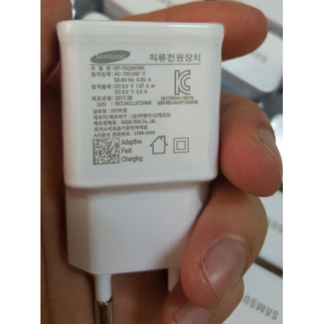 Củ sạc nhanh samsung chuẩn hàn quốc chính hãng-cna
