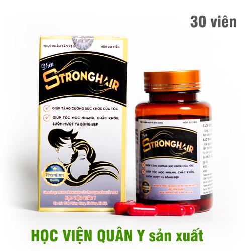 Viên nang giúp mọc tóc chống rụng tóc Strong Hair Học Viện Quân Y 30 viên