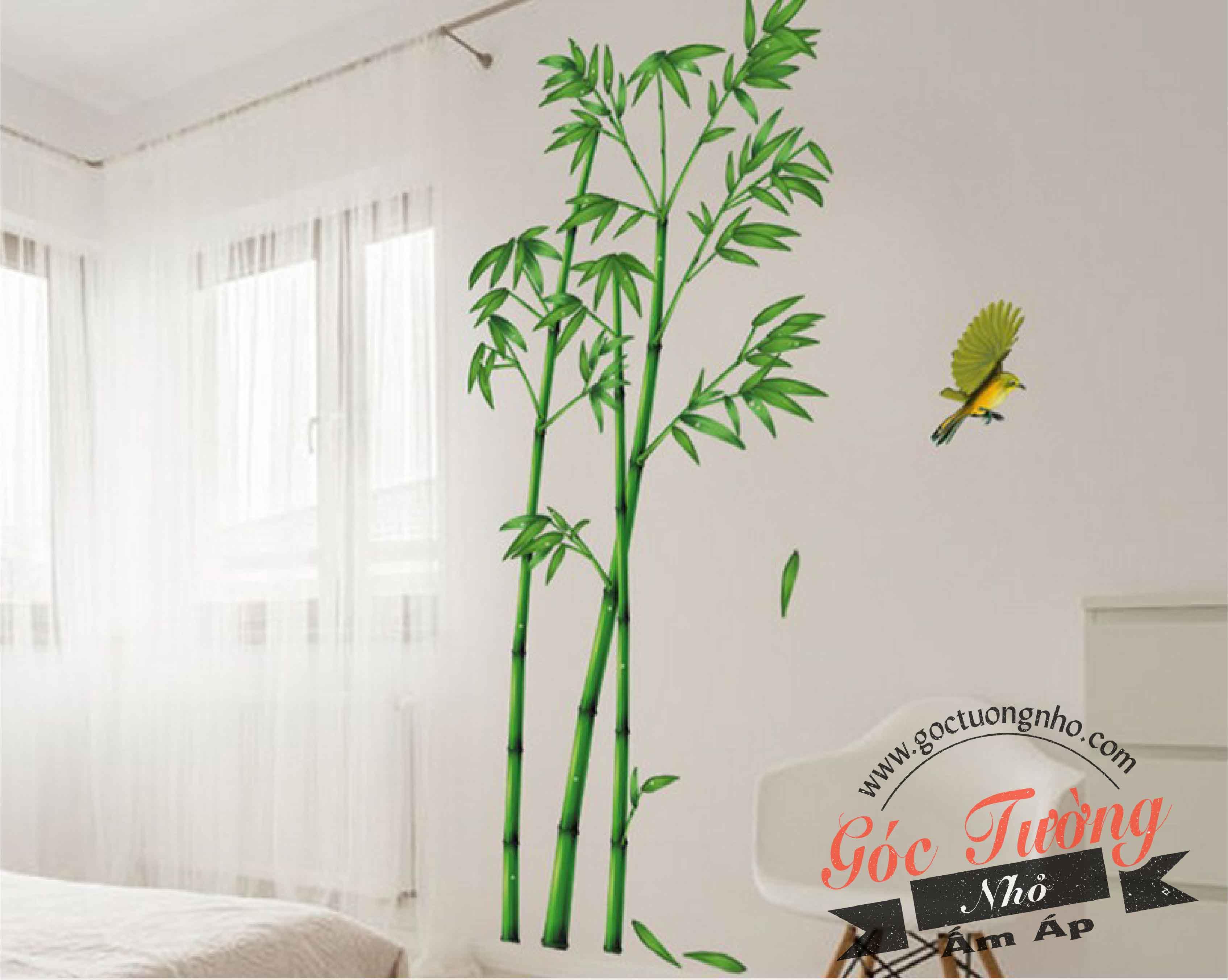 DECAL DÁN TƯỜNG HÌNH CÂY XANH DLX0779
