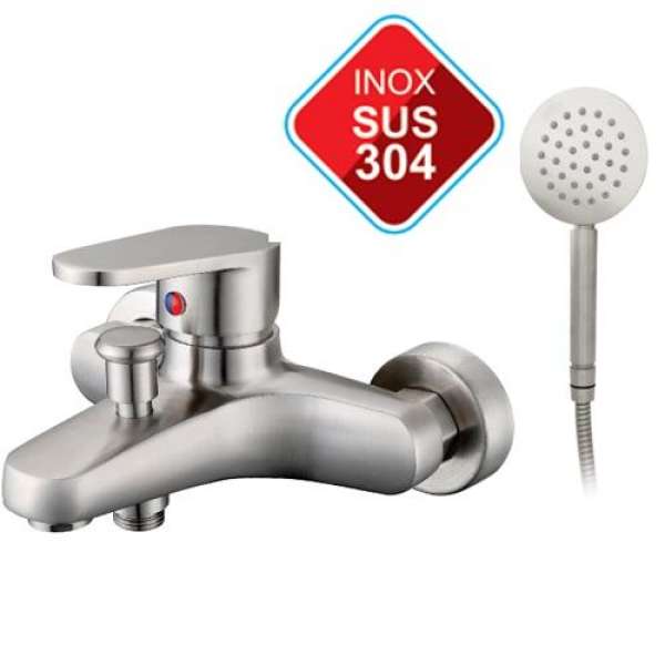 Bộ vòi sen nóng lạnh Inox SUS 304