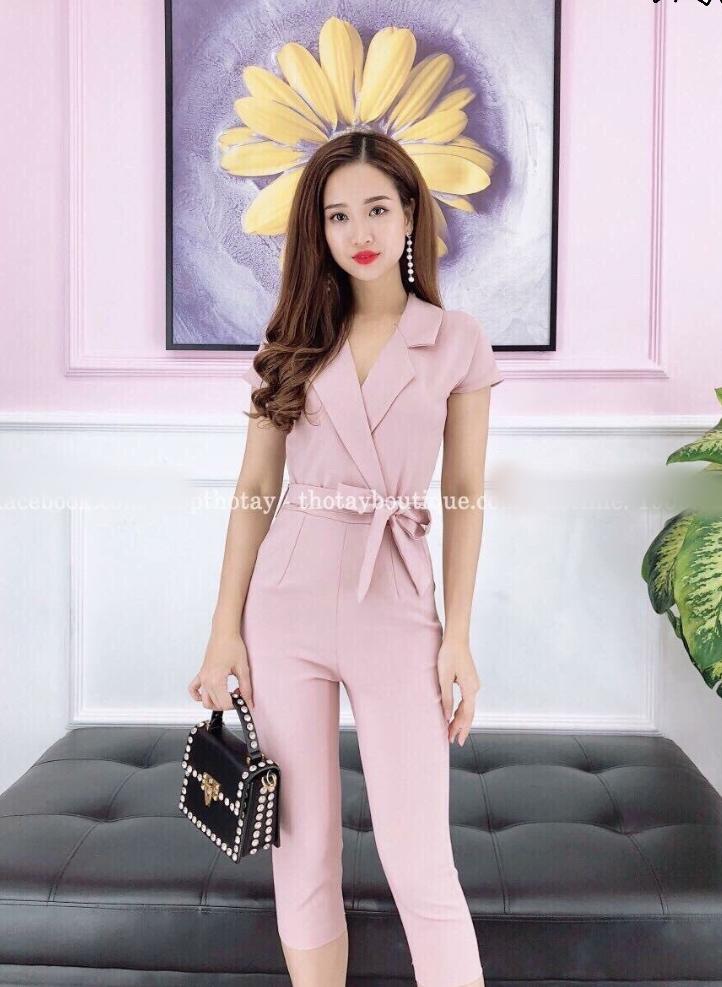 JUMP cổ vest cột dây