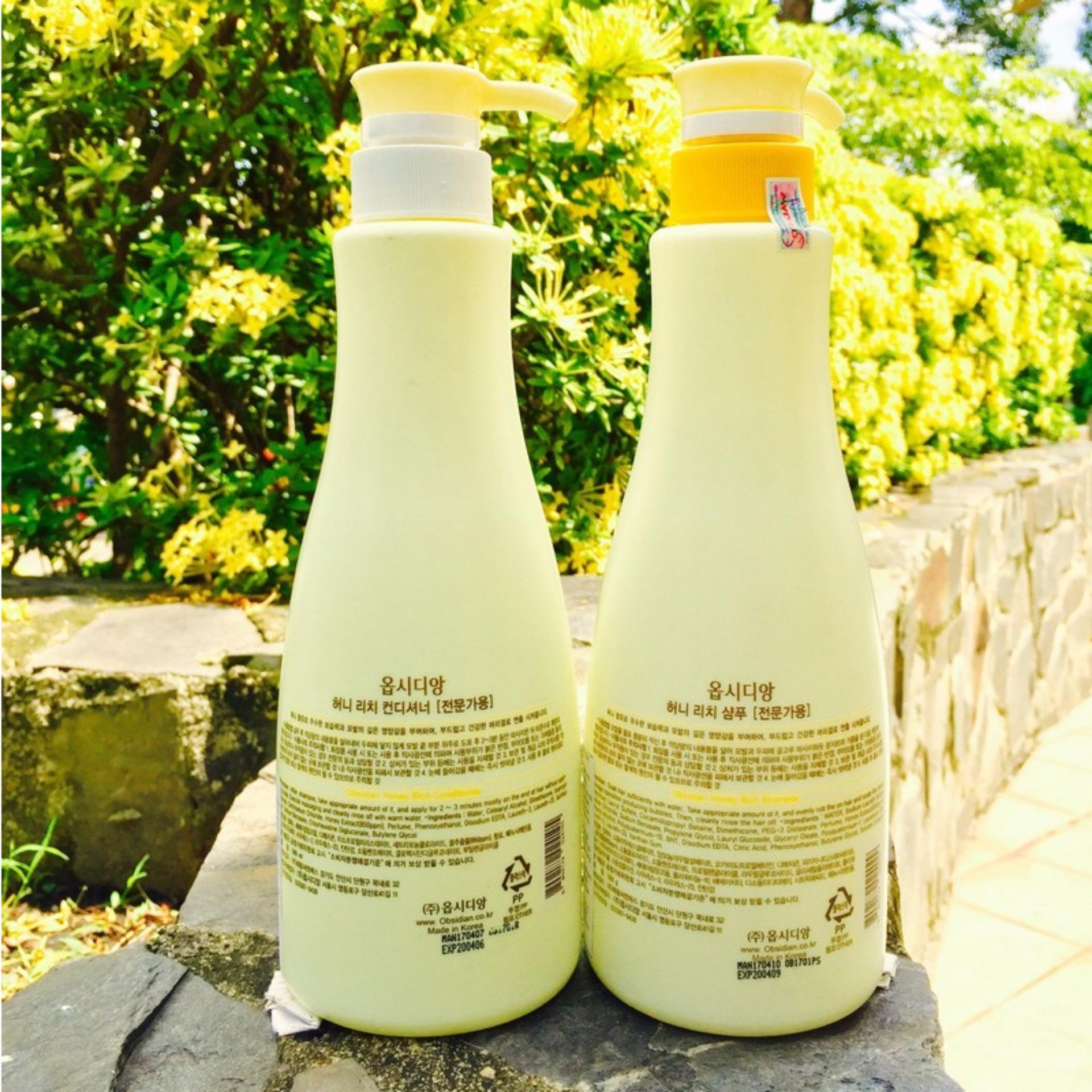 [HCM]Dầu gội mật ong Obsidian Honey Rich Shampoo 580ml