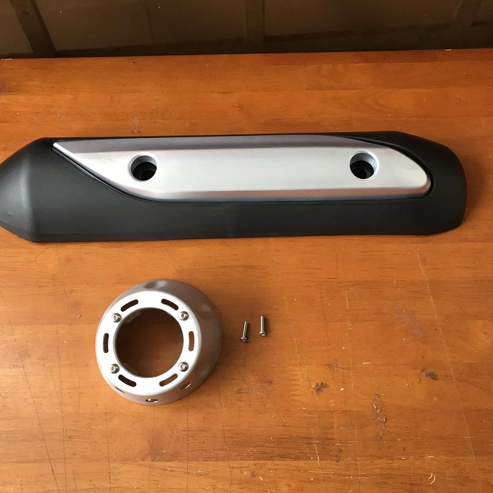 Combo Ốp bô và nắp chụp VARIO, CLICK 150CC (2015-2017)