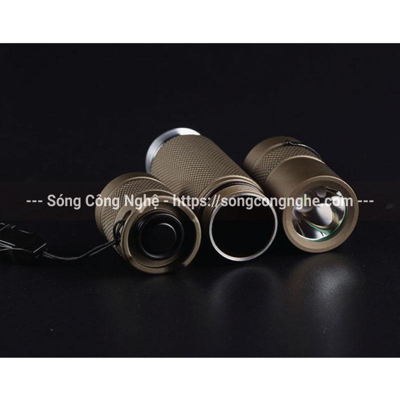 Đèn pin siêu sáng Convoy S2+ (V2-1A) 7135*8